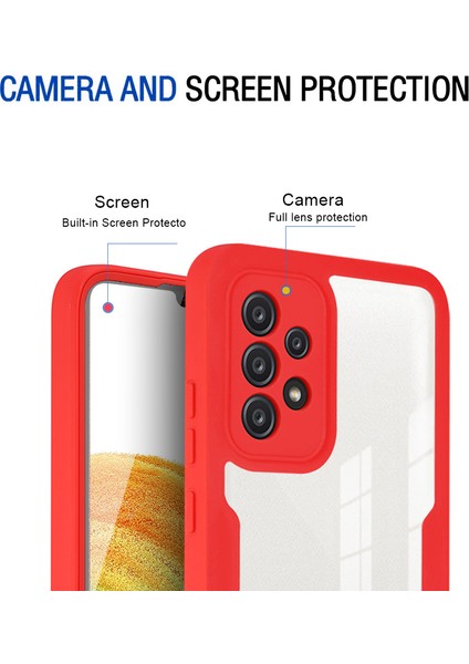 Samsung Galaxy A73 5g Için Yumuşak Tpu Ekran Koruyucu Telefon Kılıfı - Mavi (Yurt Dışından) modelleri