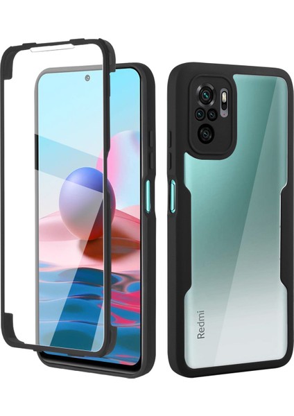 Xiaomi Redmi Note 10 4g/note 10S Için Yumuşak Tpu Ekran Koruyucu Telefon Kılıfı - Siyah (Yurt Dışından)