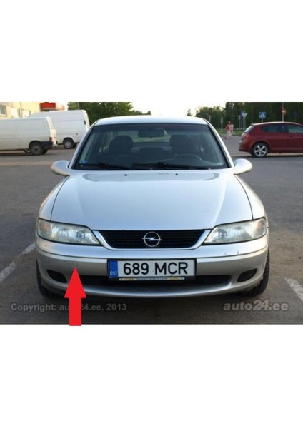 Opel Vectra B 1996-2001 Ön Tampon Çeki Demir Kapağı 1405460