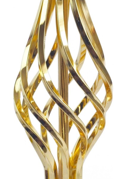 Pudra Kadife Kumaş Gold Burgulu Ayak Kordon Süsleme Saçak Abajur AB0821 fırsatları