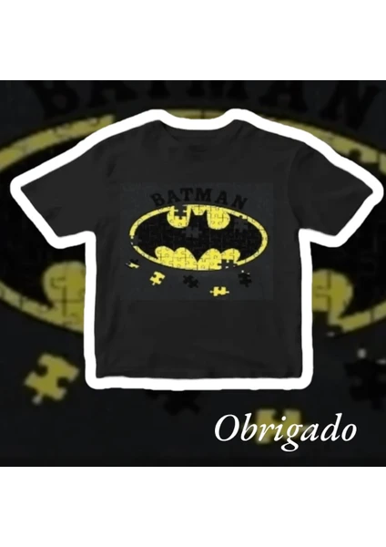 Batman Baskılı Çocuk T-Shirt