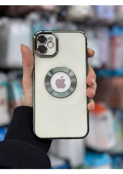 Iphone 12 (6.1 Inch) Uyumlu Extra Kamera Korumalı (Kamerası Lensli) Lazer Kılıf