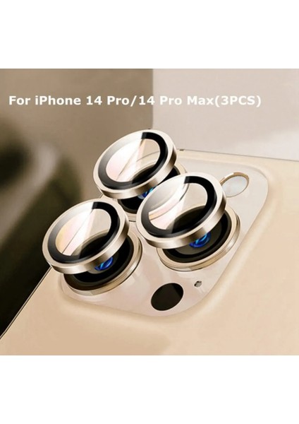 Iphone 14 Pro ve 14 Promax Birebir Uyumlu Kamera Lens Koruyucu Cam