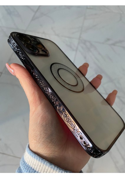 Go Aksesuar Iphone 12 Pro Kamera Korumalı Lazer Kılıf