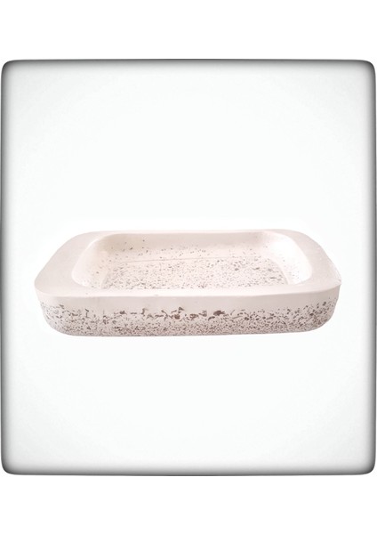 Dekoratif Beton Banyo Organizer Sunum Tabağı Sıvı Sabunluk Havluluk fırsatları