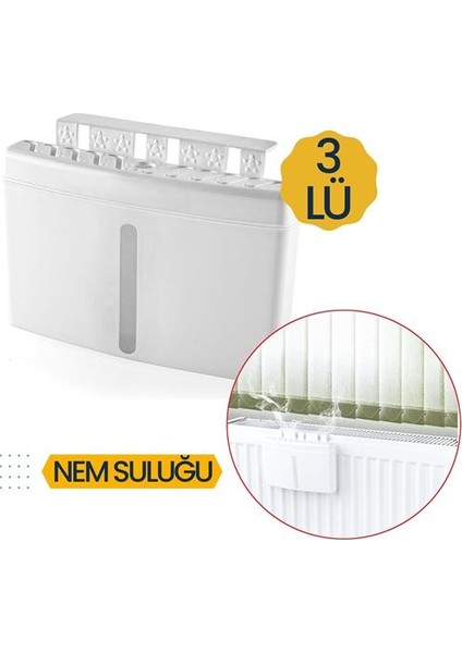 Kalorifer Kuruluğu Nem Sağlayıcı 3 Adet