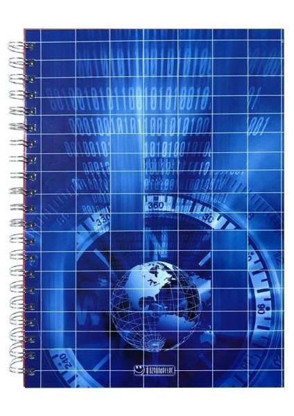 Özgün Defter Özgün 20X28 Spiralli Sert Kapak Defter Kareli 120 Yaprak 4 Renk Bölmeli - 4 Adet