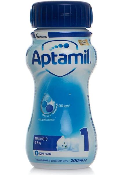 1 Bebek Sütü Içime Hazır (Sıvı) 200 ml 0-6 Ay