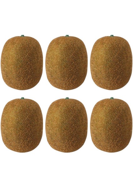 Yapay Meyve Kivi Fake Fruit 6 Lı Paket