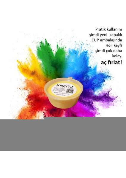 Colorfest Boyası Festival Boyası 50 gr Turuncu