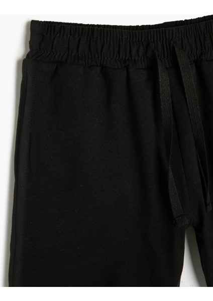 Şort Basic Beli Bağlamalı Cepli Pamuklu modelleri