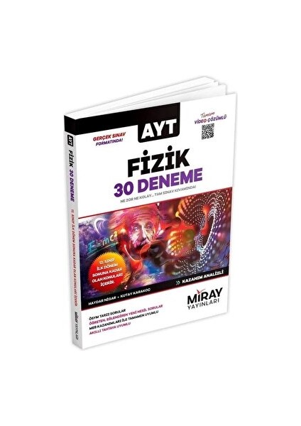 2023 YKS AYT Fizik 30 Deneme Video Çözümlü