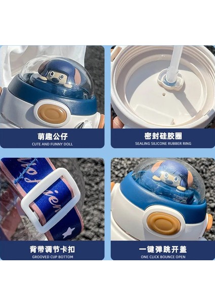 Student Outdoor Portatif Plastik Su Şişesi 1100ML Pipetli ve Taşıyıcılı (Yurt Dışından) fiyatları