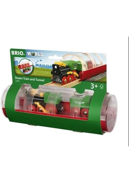 Buharlı Tren ve Tünel 33892