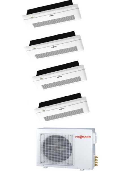 (O5F3120M2) 9+9+12+24 BTU Iç 12,0 Kw Dış Ünite 48000 BTU 1+5 Sistem Multi Inverter Klima