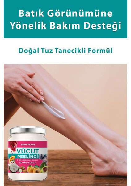 BODY BOOM Gurmar El Ayak Vücut Peelingi 190 ML