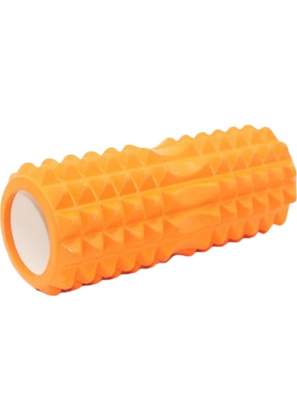 Tırtıklı Foam Roller Denge & Egzersiz Rulosu Turuncu Renk