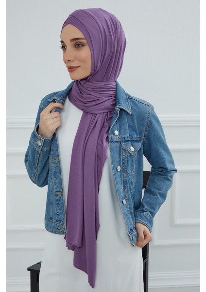 Önü Çapraz Pratik Penye Şal,ps-40