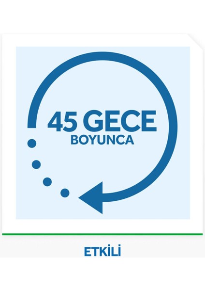 Elekro Likit 1 Yedek, 45 Gece (Sivrisineklere Karşi)