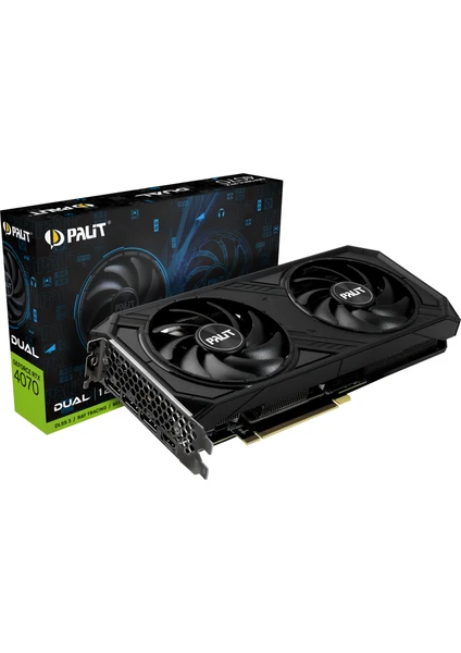 RTX4070 Dual 12GB 192BIT GDDR6X (NED4070019K9-1047D)