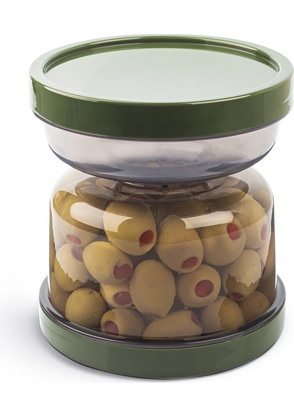 Kum Saati Zeytin ve Turşu Saklama Kabı