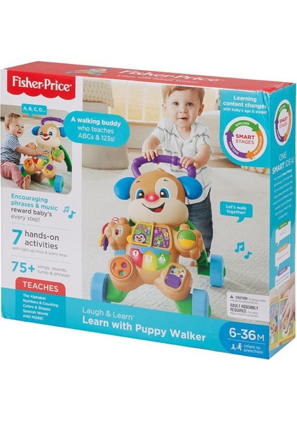 FTG10 Fisher-Price® Eğitici Köpekçik Yürüteç /türkçe