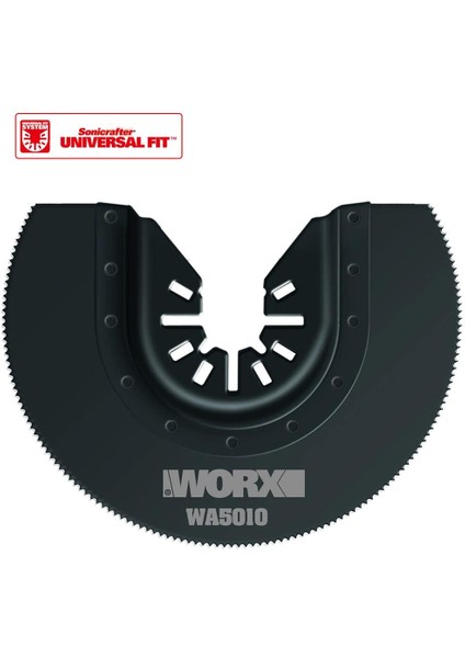 WA5010 Çok Amaçlı Raspalama Makinası Için 80MM 180˚ Metal, Ahşap, Fiberglas, Pvc Universal Kesme Bıçağ