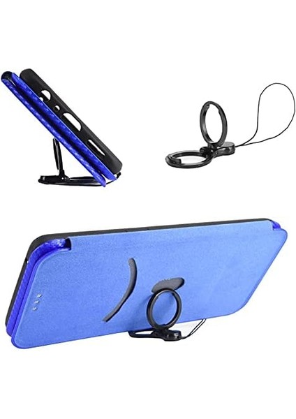 Onur Için X9A 5G/X40 5g/magic5 Lite 5g 5g Kasa Lüks Karbon Fiber Pu+Tpu Hibrid Kılıf Tam Koruma Şok Geçirmez Flip Case Kapağı (Yurt Dışından)