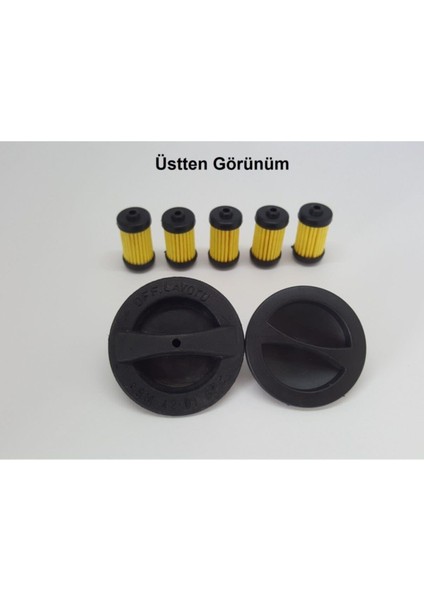 Gaz Kesici Valfi Parmak Filtre 5 Li Paket