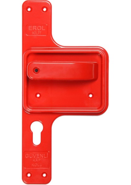 Renkli Kapı Kolu Güvenli ve Kırılmaz Kapı