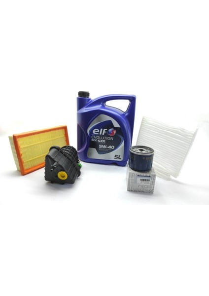 Eotobakimmarket Clio 3 1.5 Dci Yağ Bakım Seti (Mazot Filtreli)