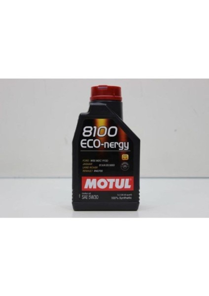 Motor Yağı 5W-30 8100 Eco-Nergy 1 Litre Motul -