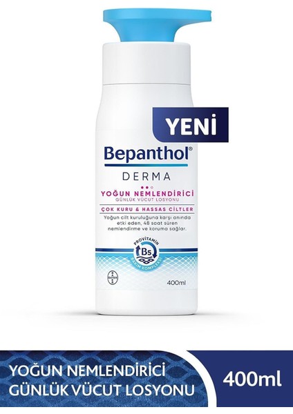 Derma Yoğun Nemlendirici Losyon 400 ml