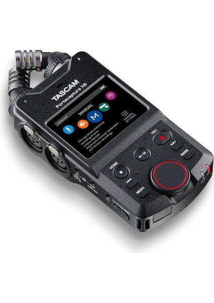 Portacapture X6 Dokunmatik Ekranlı Çok Kanallı El Tipi Kayıtçı Ak-Bt1 Bluetooth Adaptörlü Model