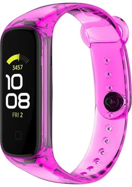 Samsung Galaxy Fit 2 R220 Transparan Şeffaf Silikon Kordon Kayış modelleri