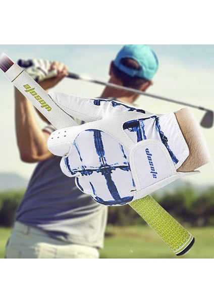 3xgolf Eldiven Sol El Premium Deri Nefes Alabilen Profesyonel, S-Xl M 3 Pcs (Yurt Dışından)