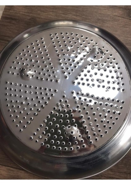 Paslanmaz Krom Derin Süzek Süzgeç Kulplu 30 cm