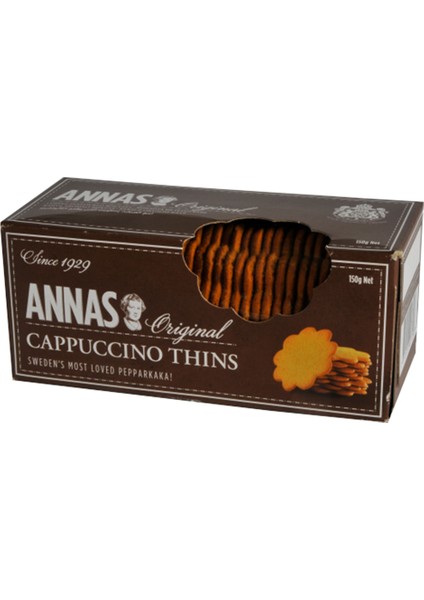 Cappuccino Thins 150 gr