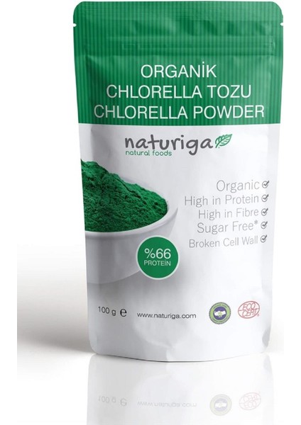 Organik Klorella Tozu 100 gr