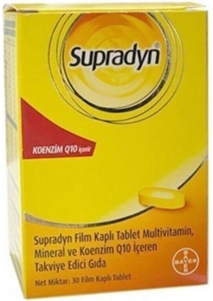 Koenzim Q10 30 Tablet