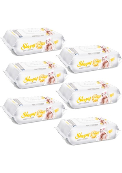 Sensitive 90 Yaprak 6 'lı Paket Islak Mendil