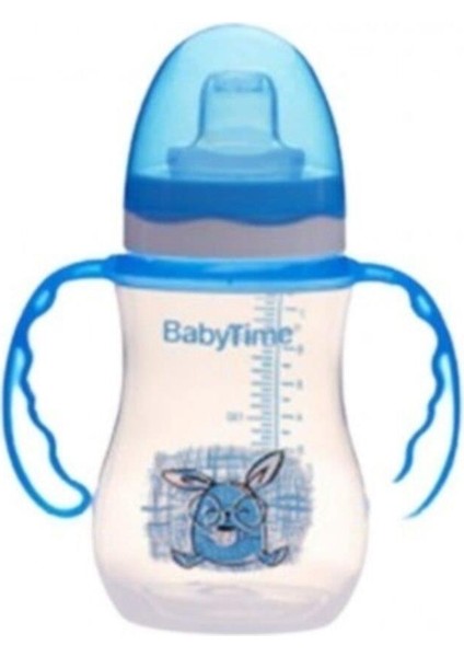 BT105 Damla Akıtmaz Kulplu Bardak 250 ml Mavi