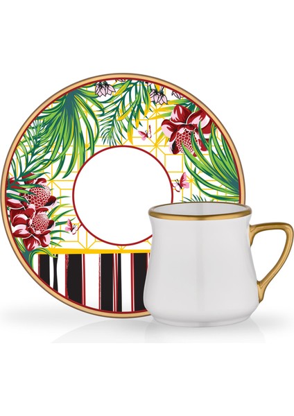 Etlıngera 1 Kişilik Türk Kahvesi Fincanı