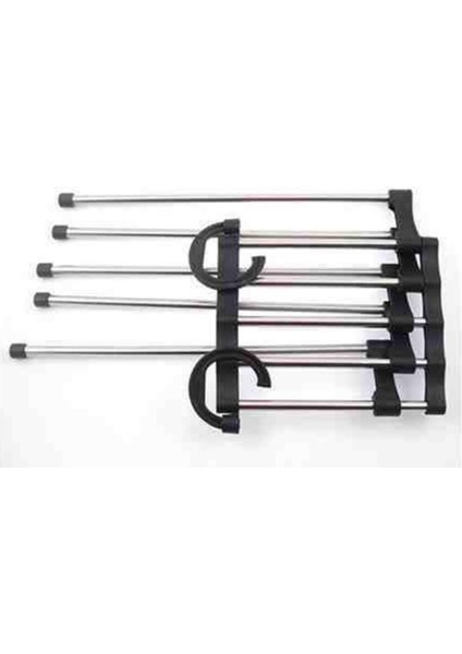 5'li Pantolon Askısı Çok Fonksiyonlu Pantolon Askısı indirimleri