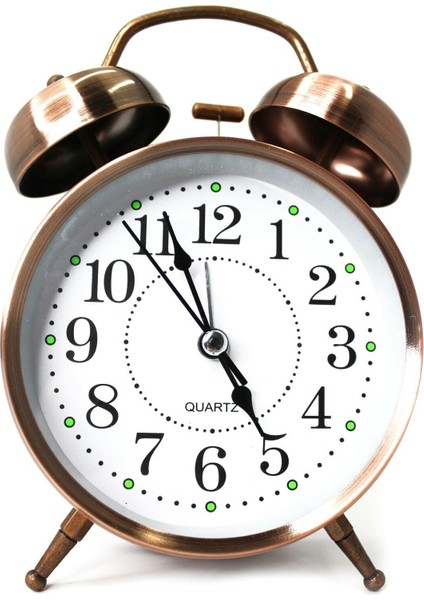 Bakır Çalar Saat (Büyük Boy Işıklı ve Alarmlı) fiyatları