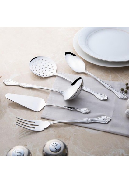 Lalezar Servis Takımı Seti 5 Parça Servis Seti