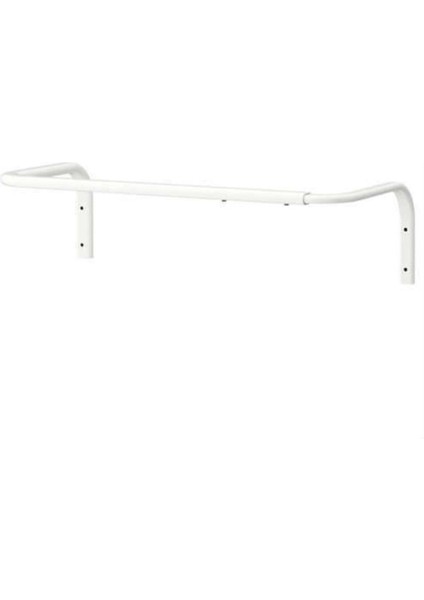 Elbise Duvar Askısı Çelik Askılık Meridyendukkan Metal Askı 60/90X26 cm