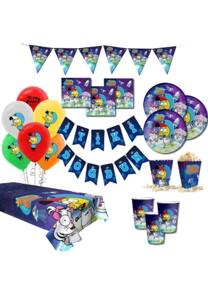 Kral Şakir Uzayda Temalı Full Konsept Parti Seti