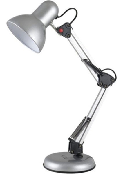 CT-8405 Gri Akrobat Masa Lambası CT-8405 Gri Gümüş
