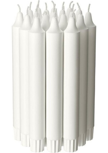 Jubla Şamdan Mumu, Beyaz